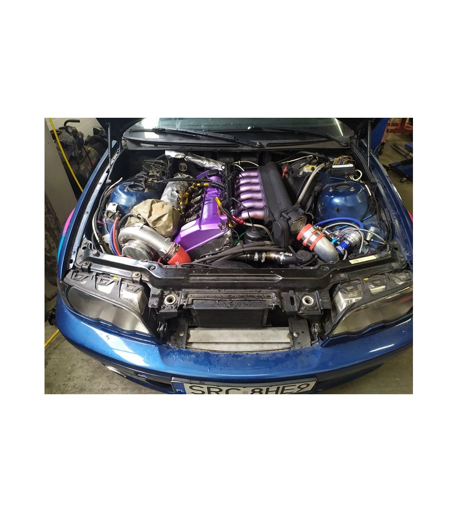 BMW E46 E36 M54 M52 M50 twinscroll dual wastegate Turbo exhaust
