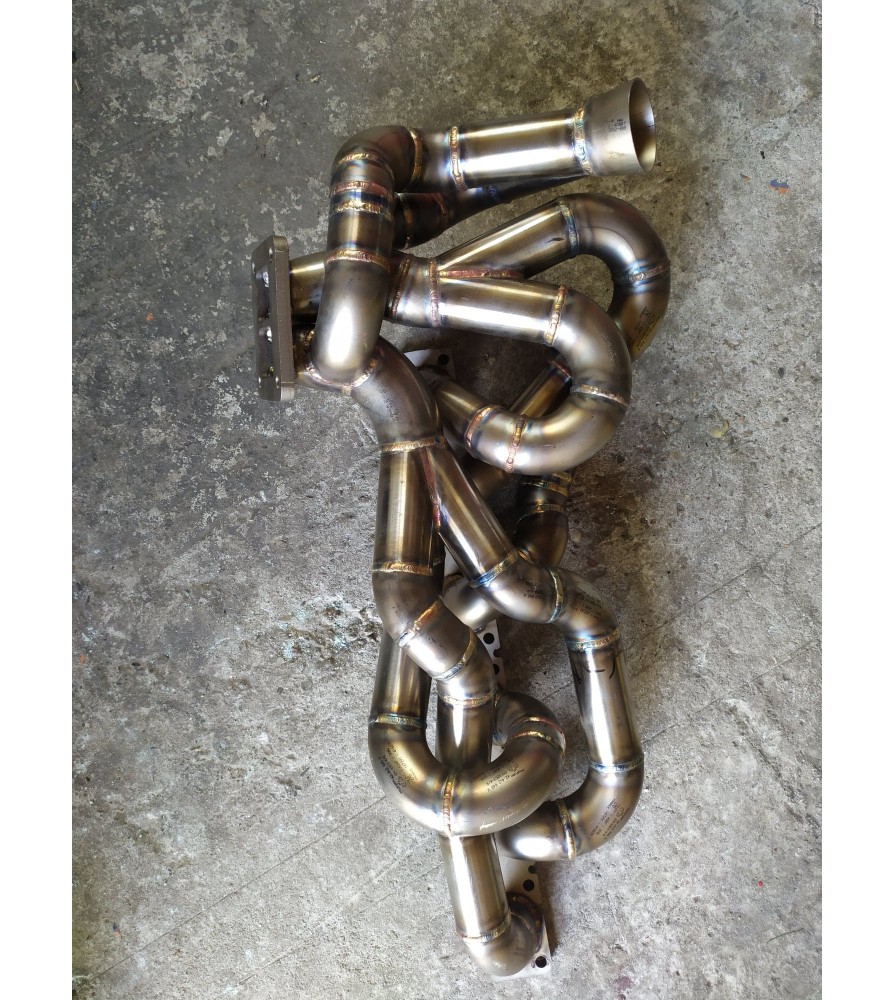 BMW E46 E36 M54 M52 M50 twinscroll dual wastegate Turbo exhaust