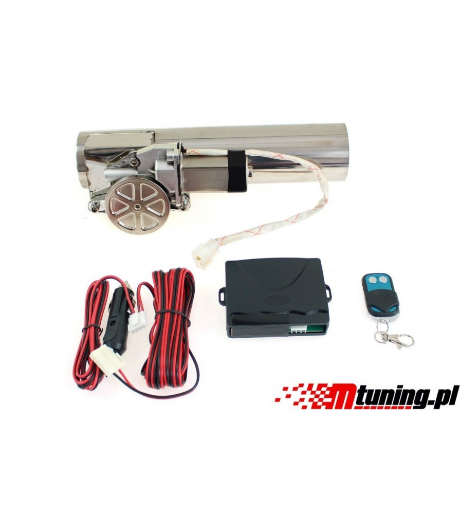 Exhaust Cutout straight 3,5" Remote