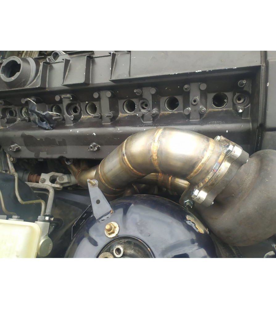 .RHD (UK) Turbo exhaust manifold BMW E36 E46 + DOWNPIPE ! M50 M52 M54