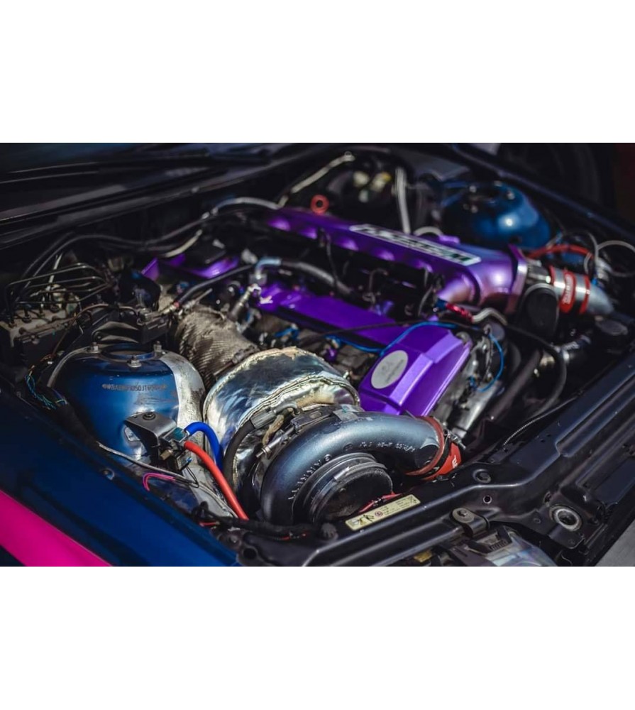 6w1 MAXFLOW SINGLESCROLL TOP EXHAUST MANIFOLD E36 E46 M50 M52 M54 TURBO